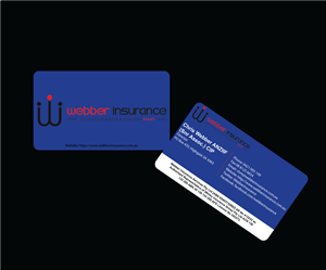 Business Card Design by Hexatechbd for Webber Insurance Services | Design: #486985