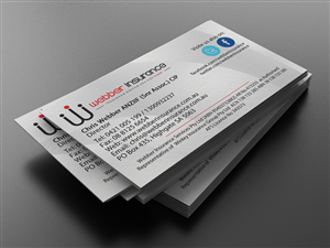Business Card Design by Marvel Medias for Webber Insurance Services | Design: #498256