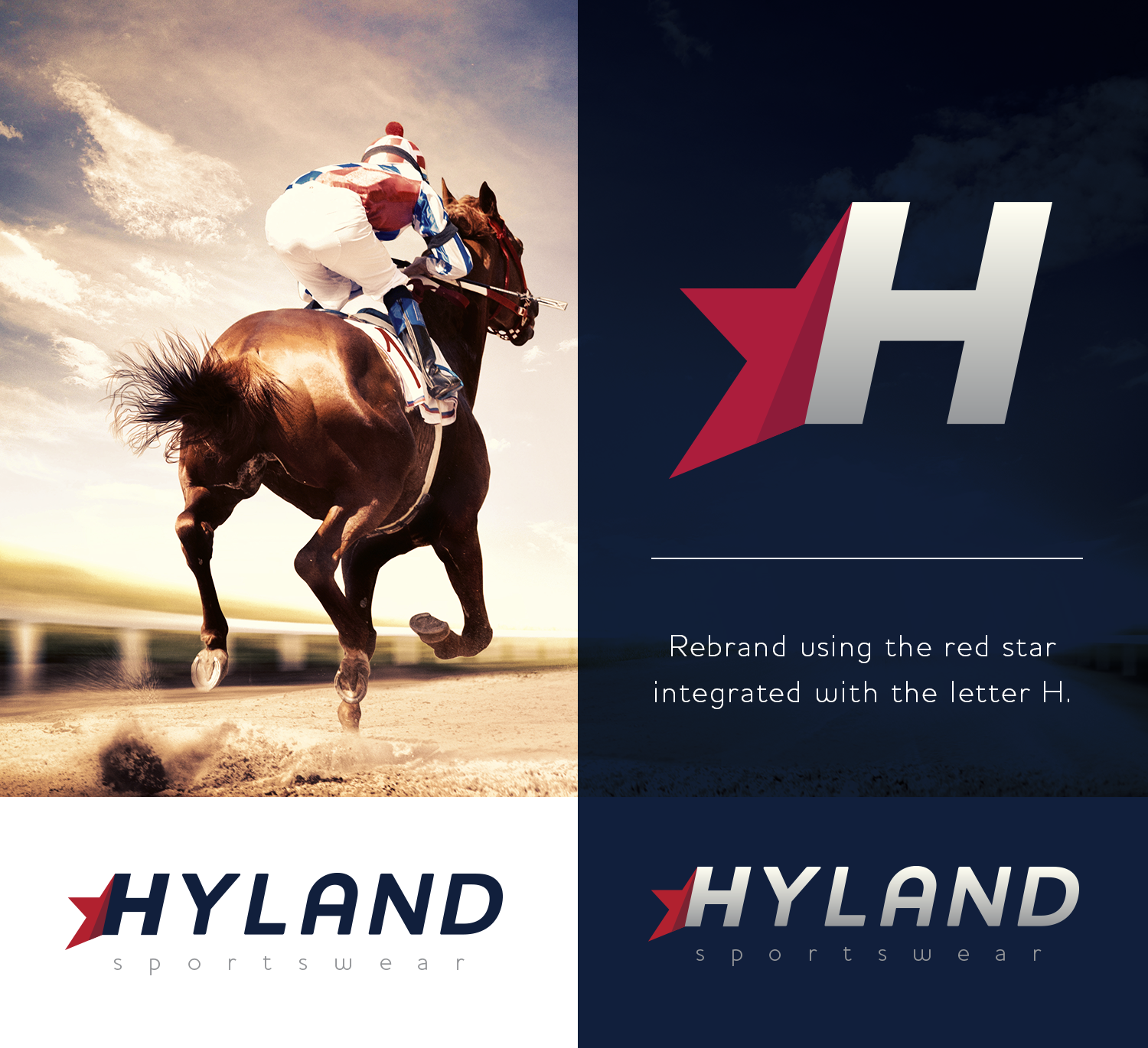 Logo Design by Roger Fernandez for HYLAND SPORTSWEAR P/L | Design #11226696
