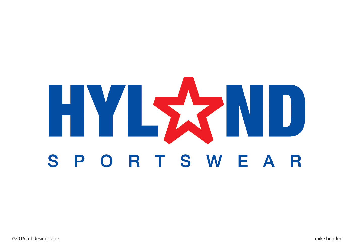 Logo Design by mike henden for HYLAND SPORTSWEAR P/L | Design #11262130