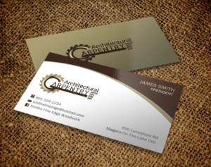 Business Card Design by Brand aid for Smith's Fine Edge Woodwork | Design: #11197618