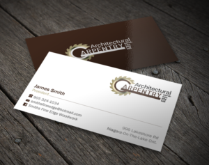 Business Card Design by Brand aid for Smith's Fine Edge Woodwork | Design: #11197622