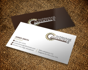 Business Card Design by Brand aid for Smith's Fine Edge Woodwork | Design: #11197627