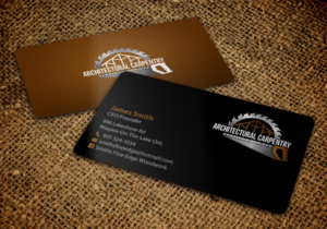 Business Card Design by chandrayaan.creative for Smith's Fine Edge Woodwork | Design: #11197102
