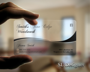 Business Card Design by SL Designer for Smith's Fine Edge Woodwork | Design: #11178941