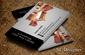 Business Card Design by SL Designer for Smith's Fine Edge Woodwork | Design: #11180337