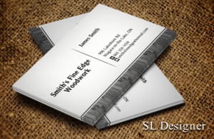 Business Card Design by SL Designer for Smith's Fine Edge Woodwork | Design: #11180447