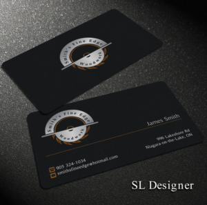 Business Card Design by SL Designer for Smith's Fine Edge Woodwork | Design: #11186931