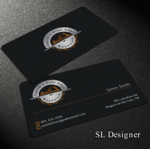 Business Card Design by SL Designer for Smith's Fine Edge Woodwork | Design: #11187550