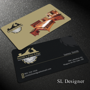 Business Card Design by SL Designer for Smith's Fine Edge Woodwork | Design: #11187554