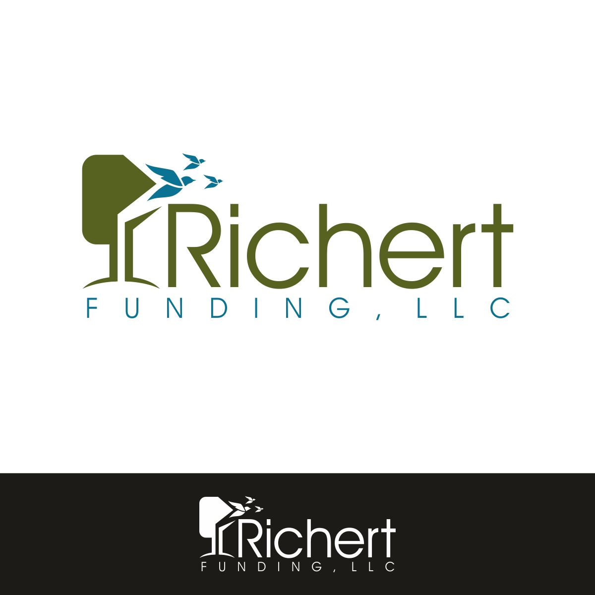 Logo Design by webeezine for Richert Funding, LLC | Design #11207414