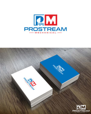 Logo Design by ArtMajesty for Prostream Mechanical | Design #11174178