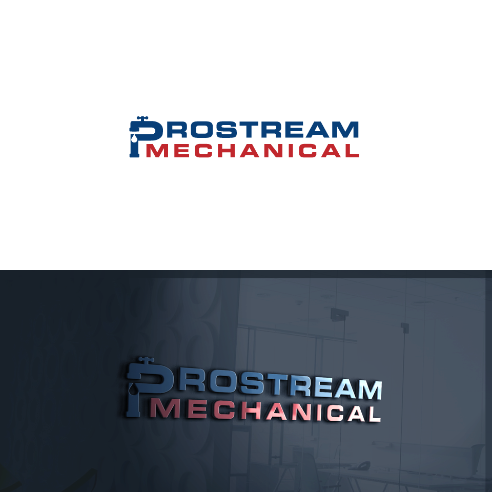 Diseño de Logo por ddamian_dd para Prostream Mechanical | Diseño #11200339