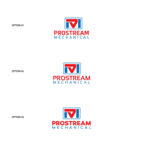 Logo Design by Logoziner for Prostream Mechanical | Design: #11828631