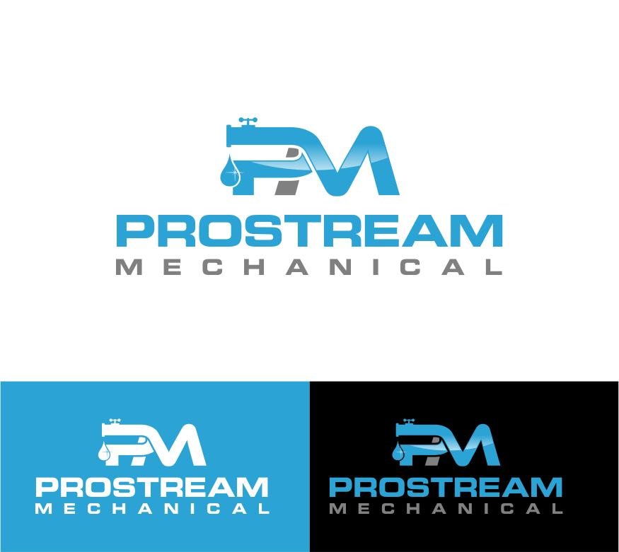 Logo-Design von keith_designs für Prostream Mechanical | Design #11215846