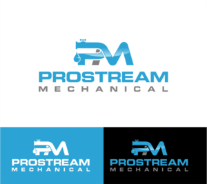 Logo Design by keith_designs for Prostream Mechanical | Design #11215846