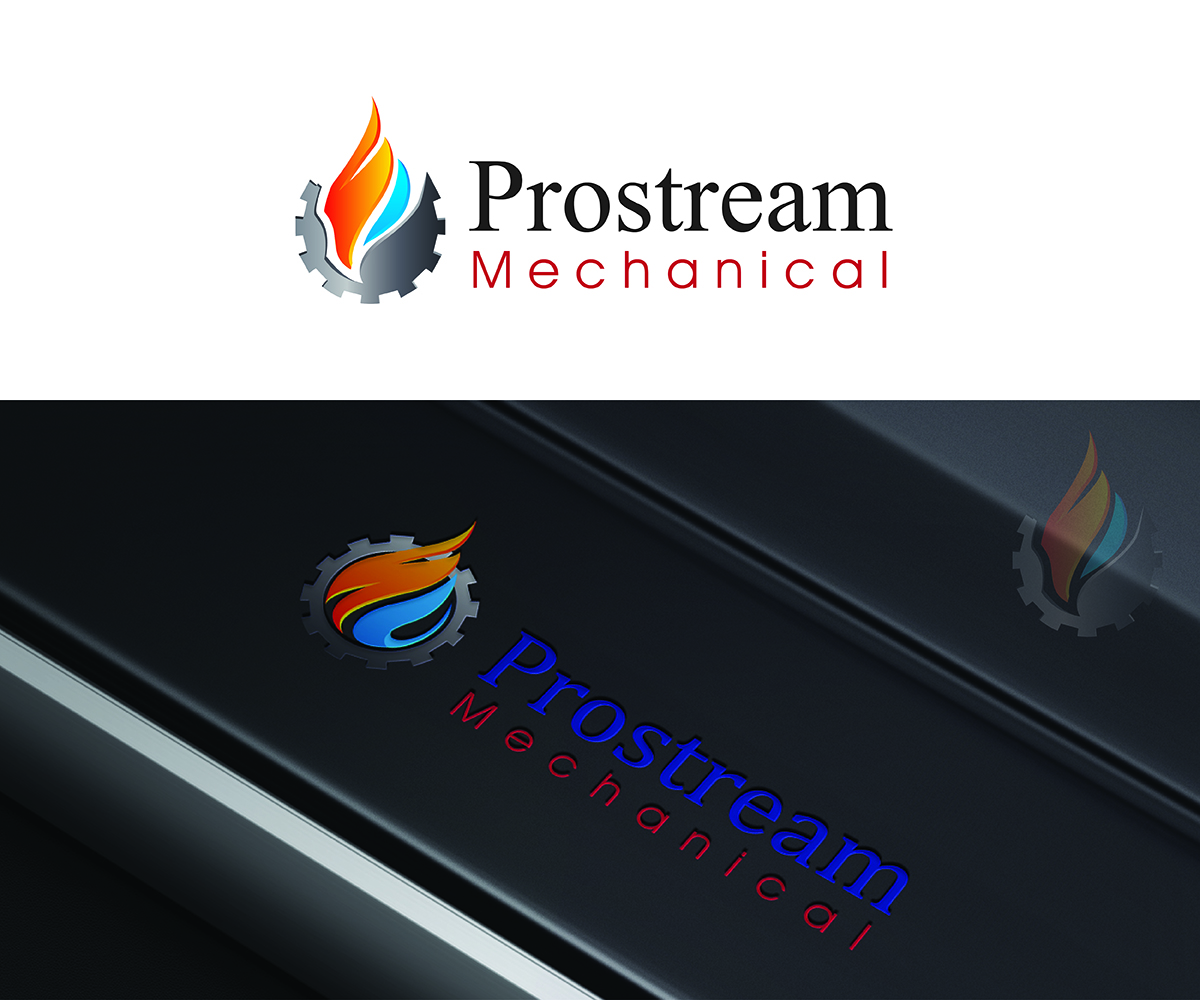 Logo-Design von eMARK für Prostream Mechanical | Design #11182956