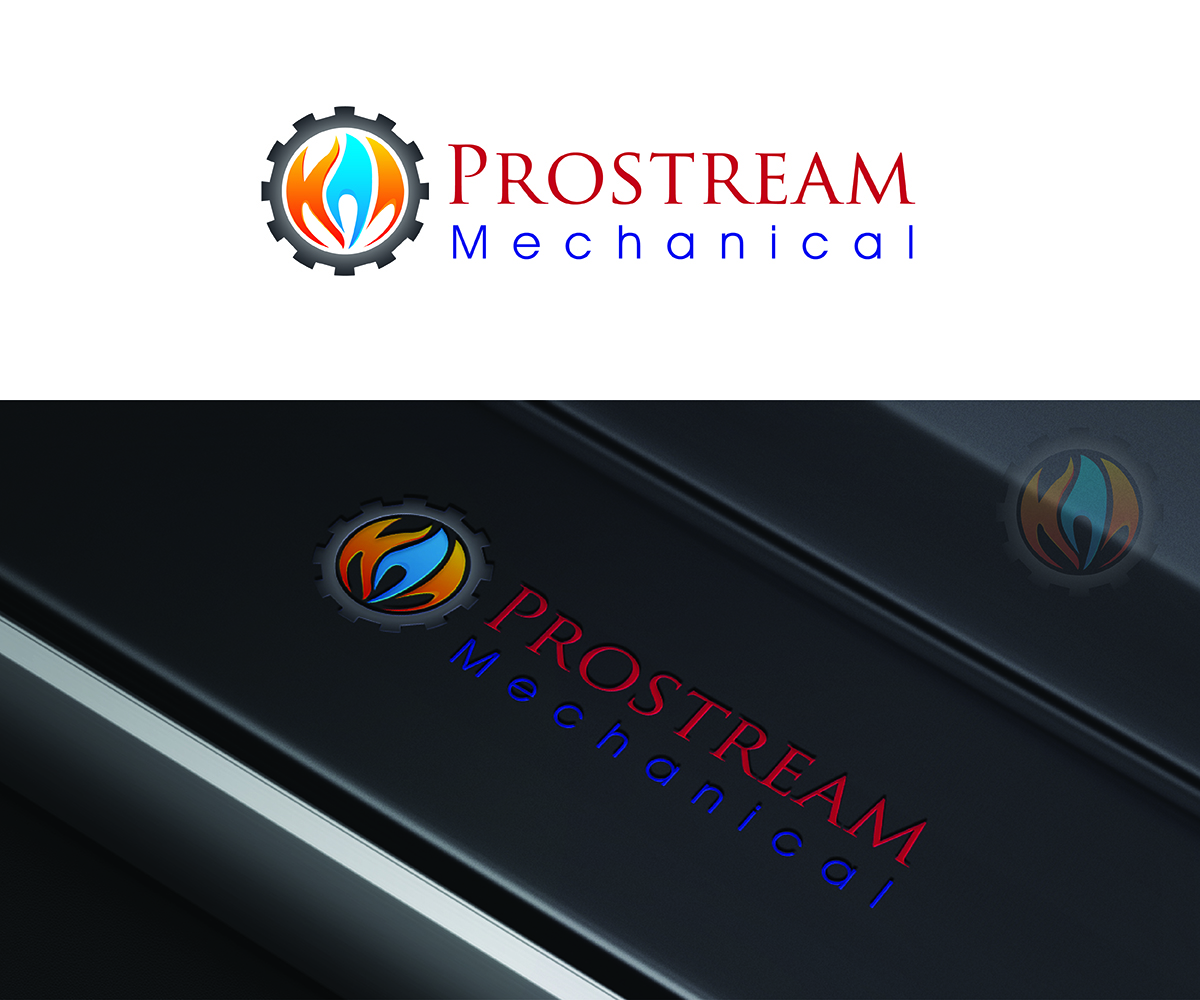 Diseño de Logo por eMARK para Prostream Mechanical | Diseño #11182957