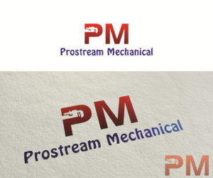 Logo Design by eMARK for Prostream Mechanical | Design: #11182959