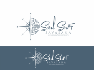 Logo Design by nikkiblue for Surf ~ Soul ~ Savasana | Design: #11419934