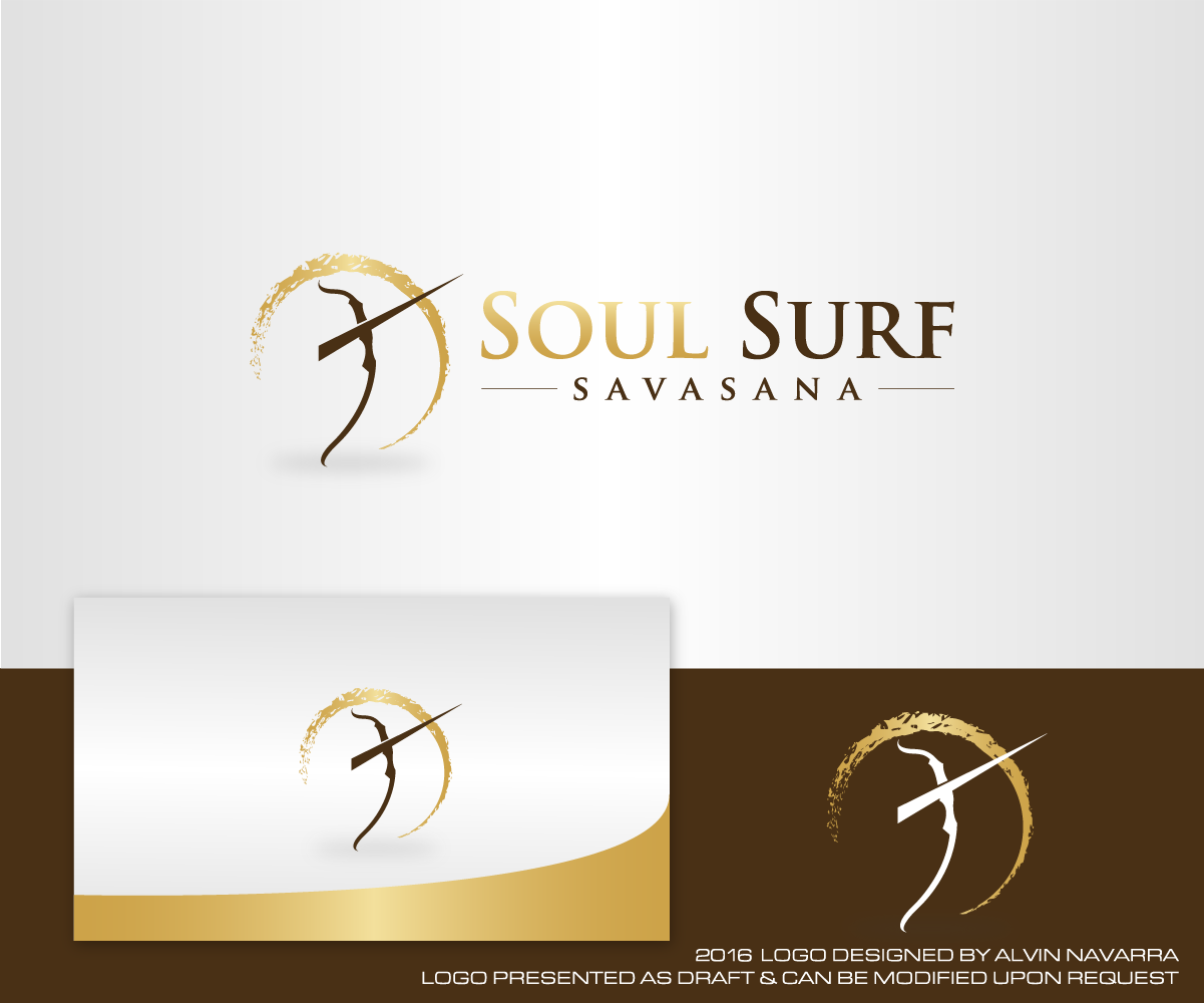 Logo Design by alvinnavarra for Surf ~ Soul ~ Savasana | Design #11382793