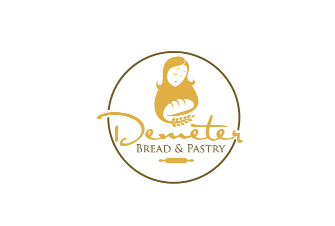Logo Design by Digihex for Demeter Bread and Pastry | Design #11182284