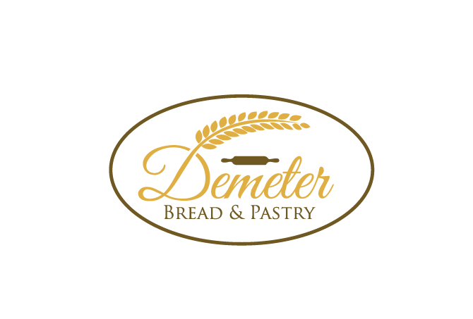 Logo Design by Digihex for Demeter Bread and Pastry | Design #11182285