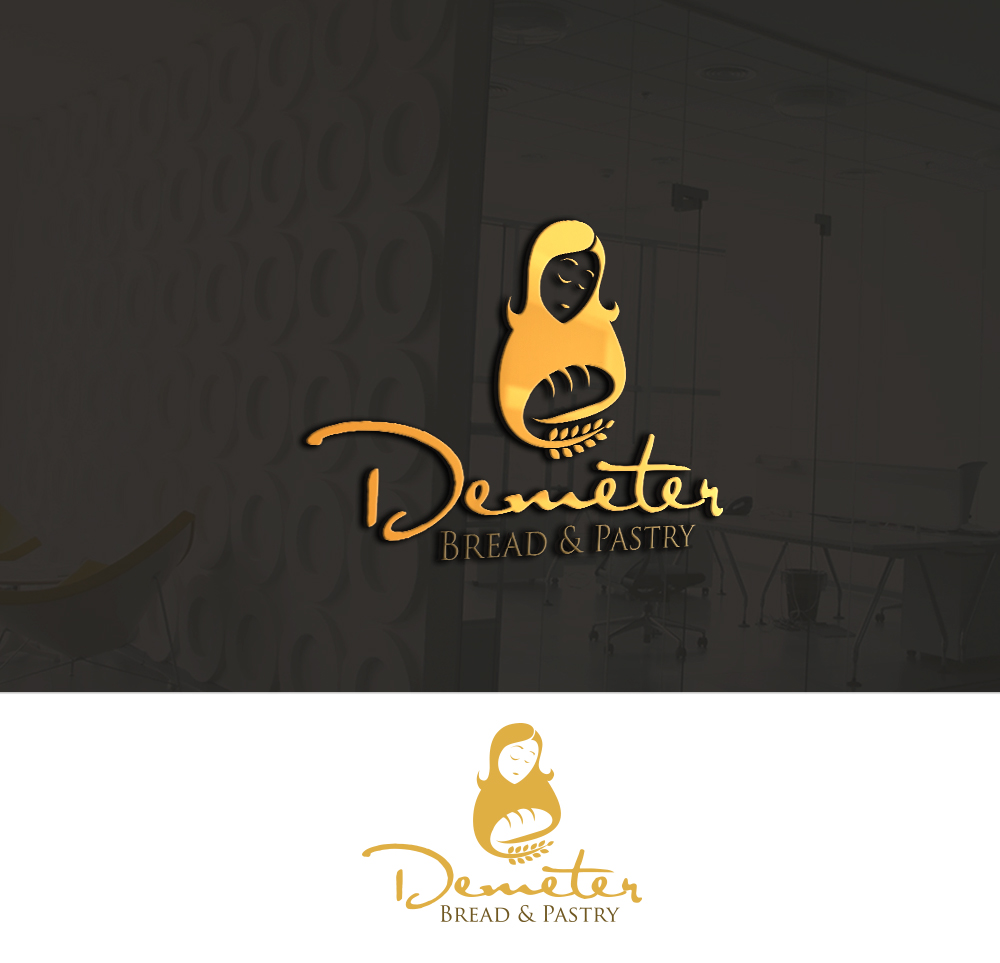 Logo Design by Digihex for Demeter Bread and Pastry | Design #11182302