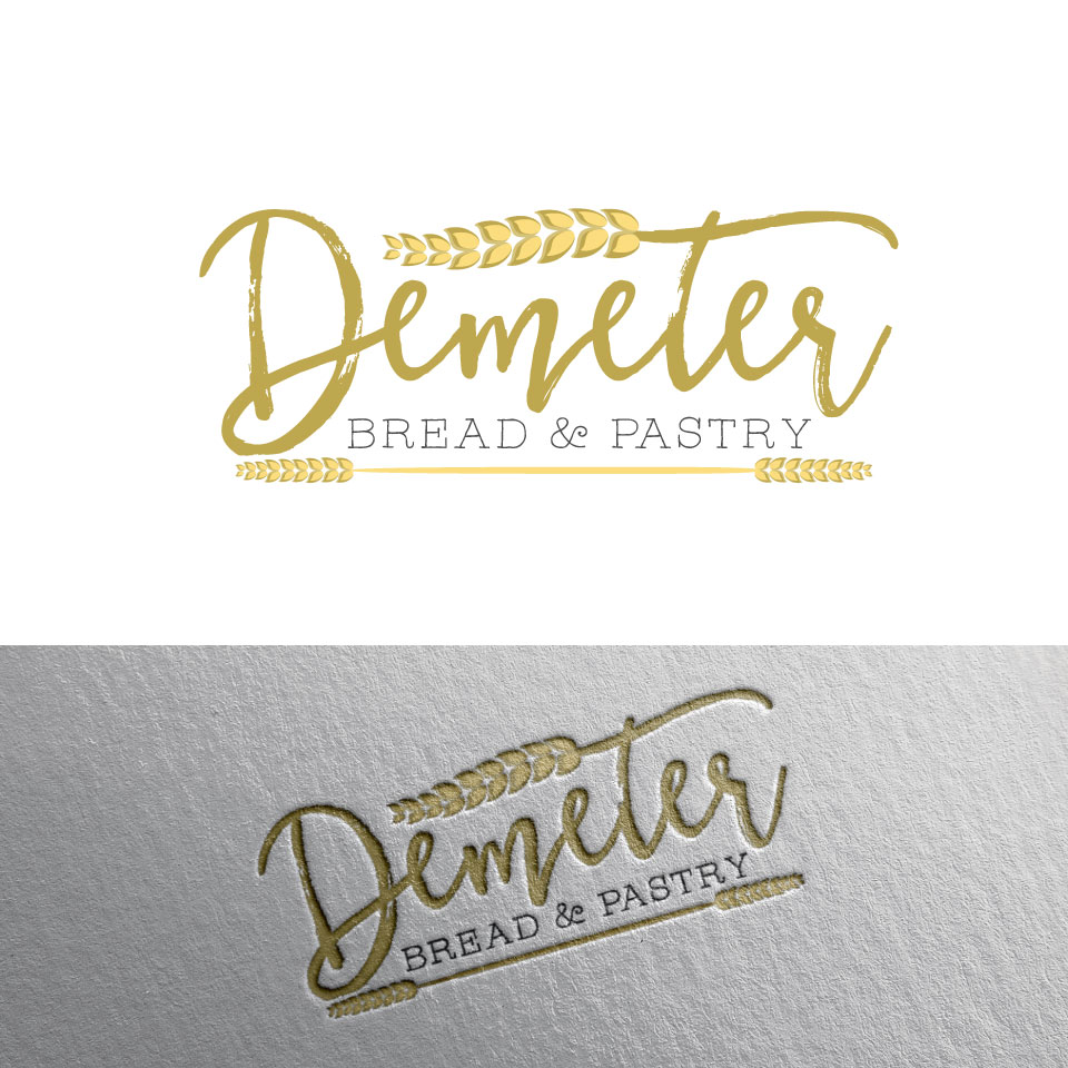 Logo Design by designstarla for Demeter Bread and Pastry | Design #11231947