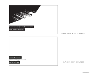 Business Card Design by Sonda Mvula for this project | Design: #2296536