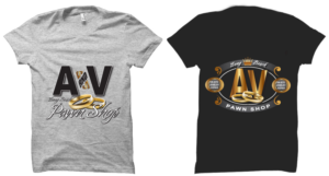 Logo-Design von fourdog123 für A&V Pawn Shop | Design: #11188790