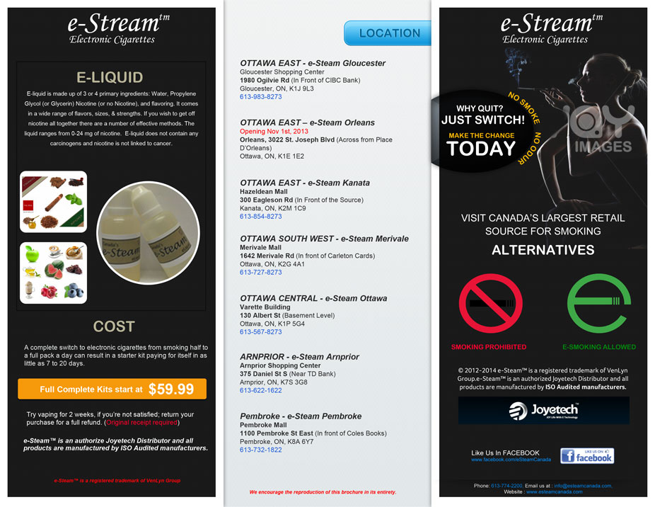 Brochure Design by Expert Designer for 1958977 Ontario Inc | Design #2359939