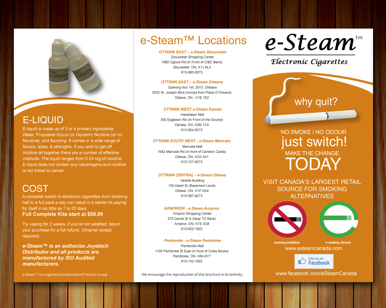 Brochure Design by Sbss for 1958977 Ontario Inc | Design #2321181