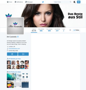 Web Design by NQ Interactive for Art-cosmetic | Design: #11254644