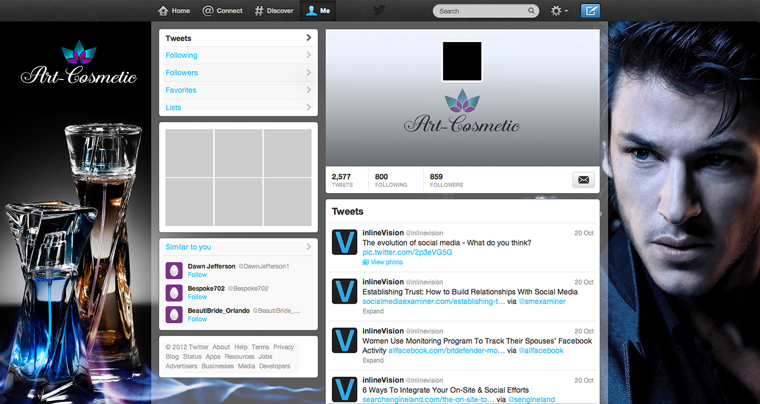 Web Design by insert name here for Art-cosmetic | Design #11288234