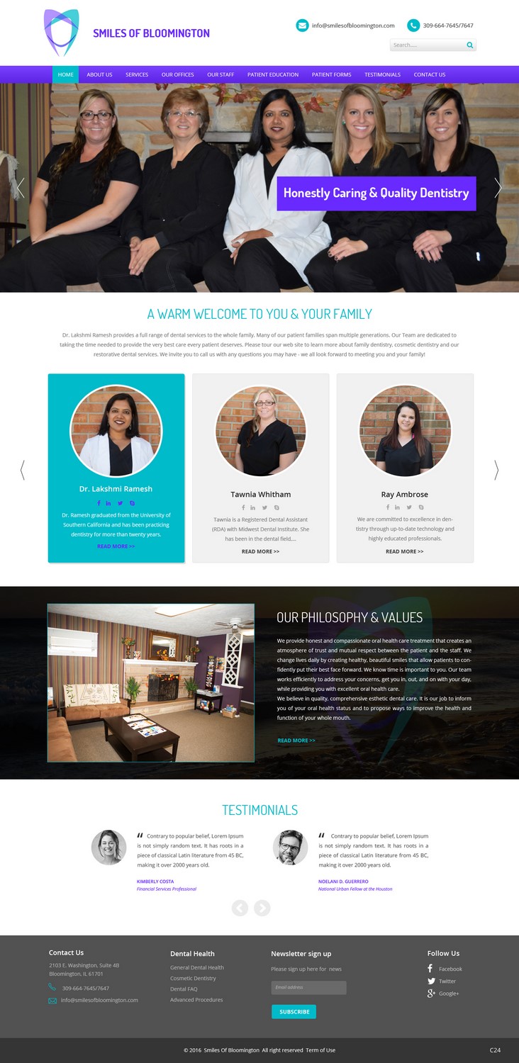 Web Design by pb for this project | Design #11198469