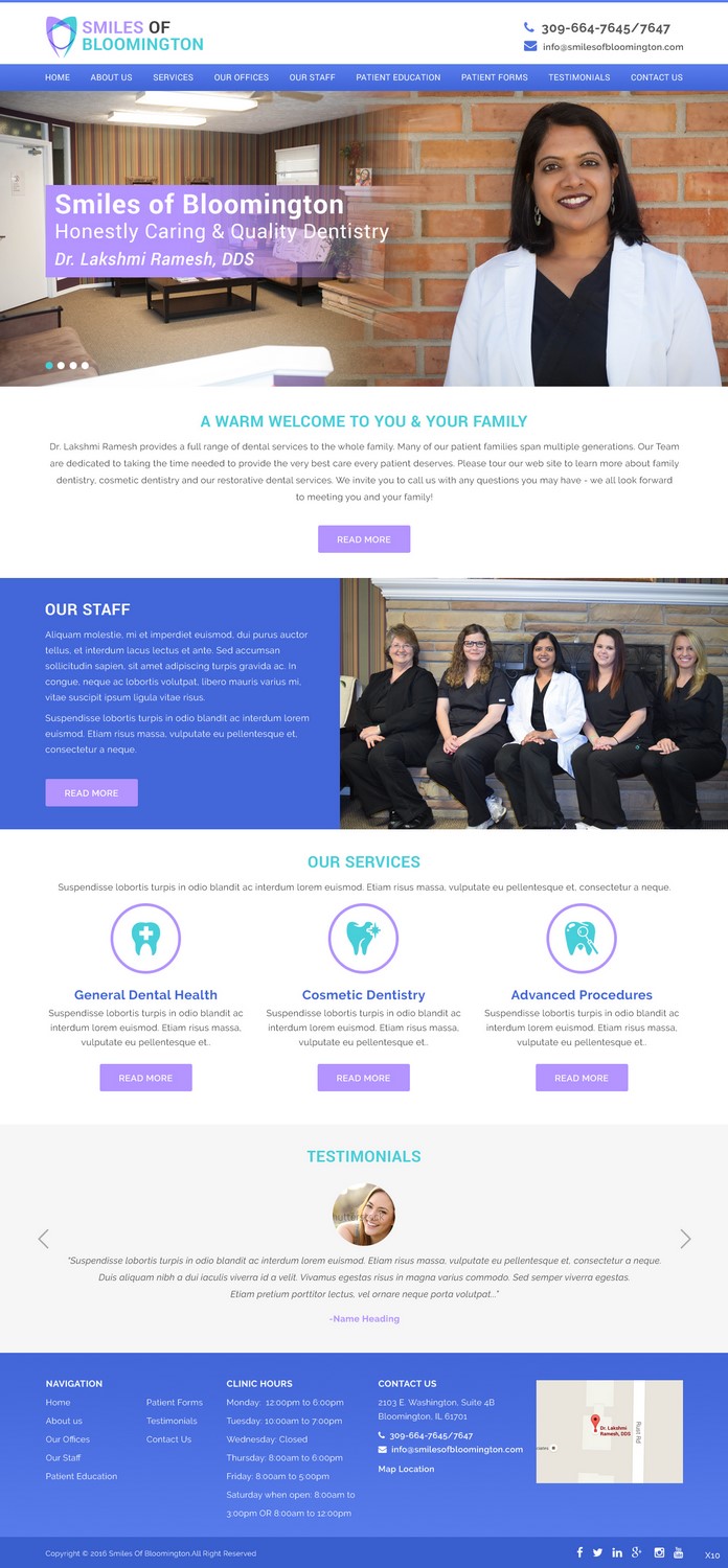 Web Design by pb for this project | Design #11199509