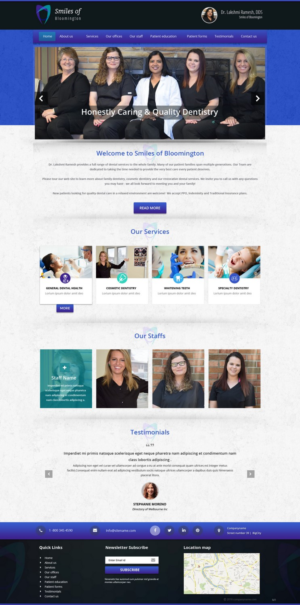 Web Design by pb for this project | Design: #11199512