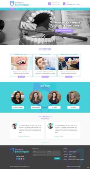 Web Design by pb for this project | Design: #11199519