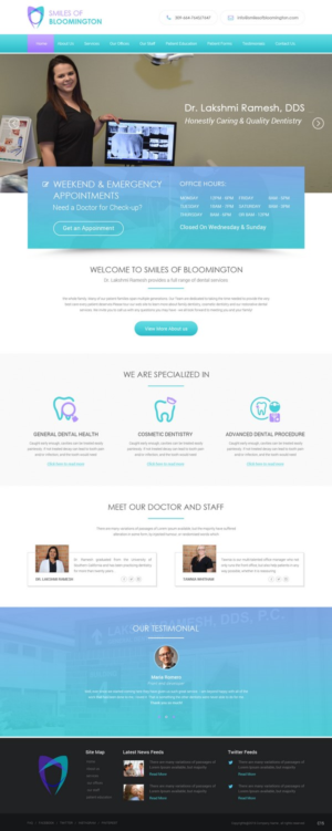 Web Design by pb for this project | Design: #11199522