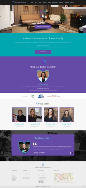 Web Design by pb for this project | Design: #11209931