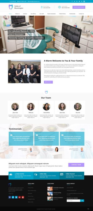 Web Design by pb for this project | Design: #11209933