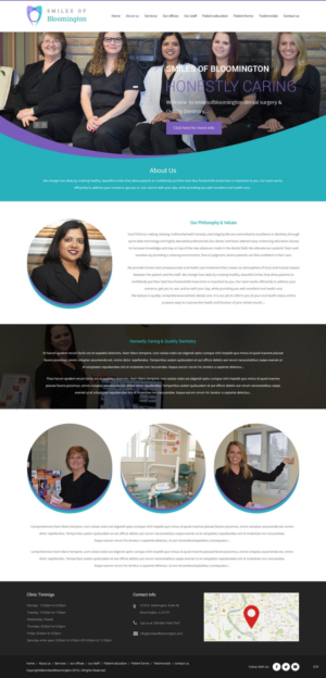Web Design by pb for this project | Design: #11520519