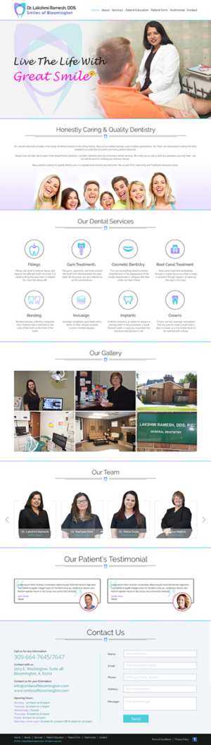 Web-Design von Tpith für dieses Projekt | Design: #11241737