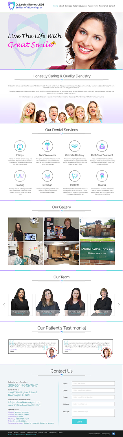 Web-Design von Tpith für dieses Projekt | Design #11241740