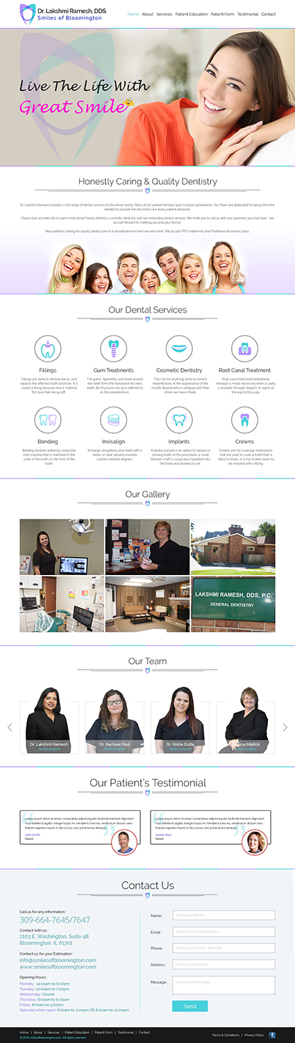 Web-Design von Tpith für dieses Projekt | Design #11241741