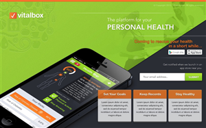 Landing Page Design by Nicky Bozic