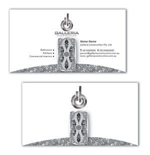 Visitenkarten-Design von Artikrafts für Galleria Construction | Design #478141