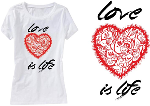 T-shirt Design by ODesing