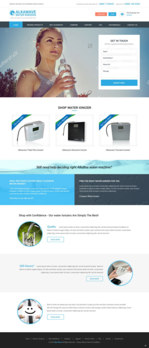 Web Design par pb pour ce projet | Design : #11221377
